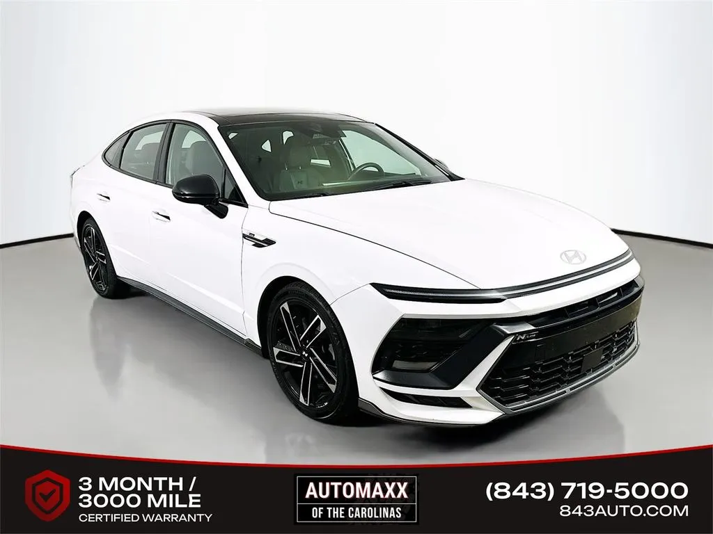 White 2024 Hyundai Sonata N Line for sale in Summerville, SC