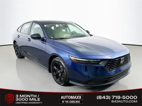 Blue 2025 Honda Accord SE for sale in Summerville, SC