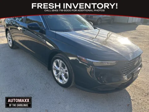 Black 2024 Honda Accord LX for sale in Summerville, SC