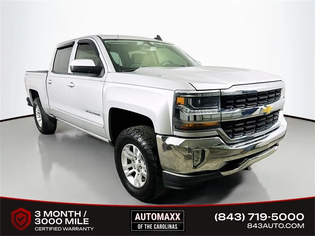 Silver 2017 Chevrolet Silverado 1500 LT for sale in Summerville, SC