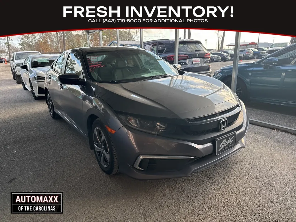 Gray 2020 Honda Civic LX for sale in Summerville, SC