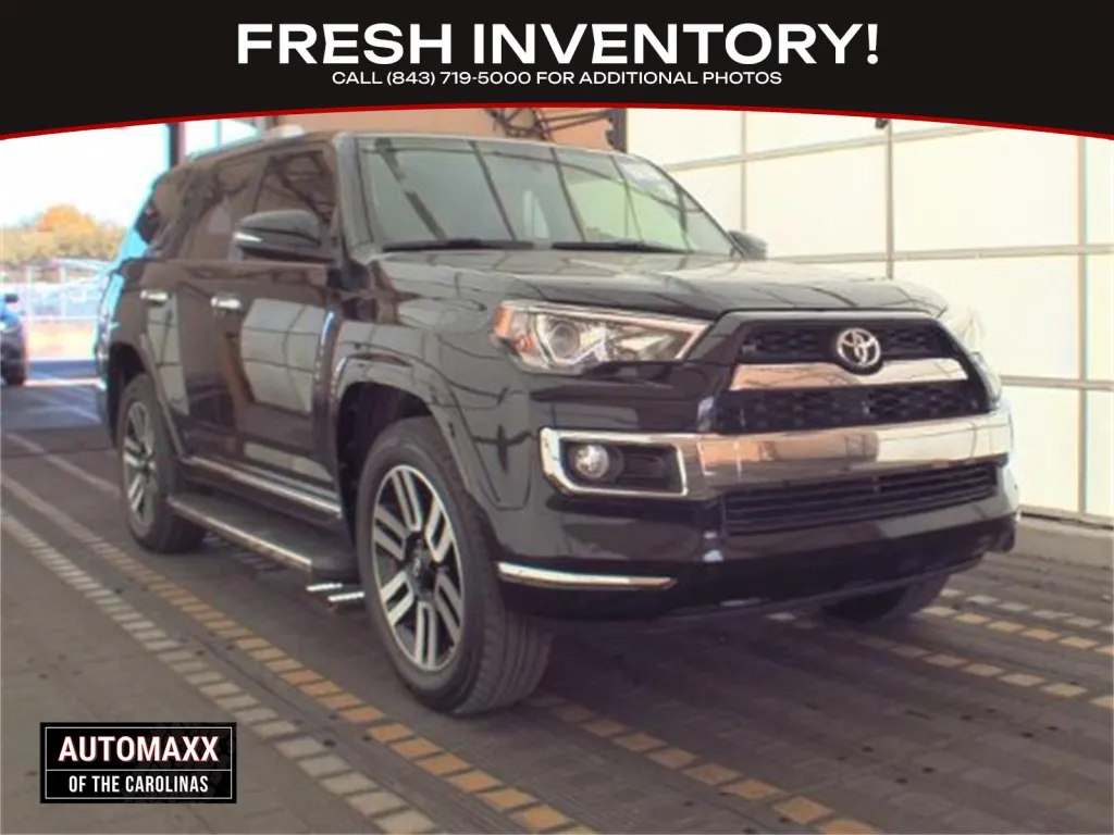 Black 2017 Toyota 4Runner Limited for sale in Summerville, SC