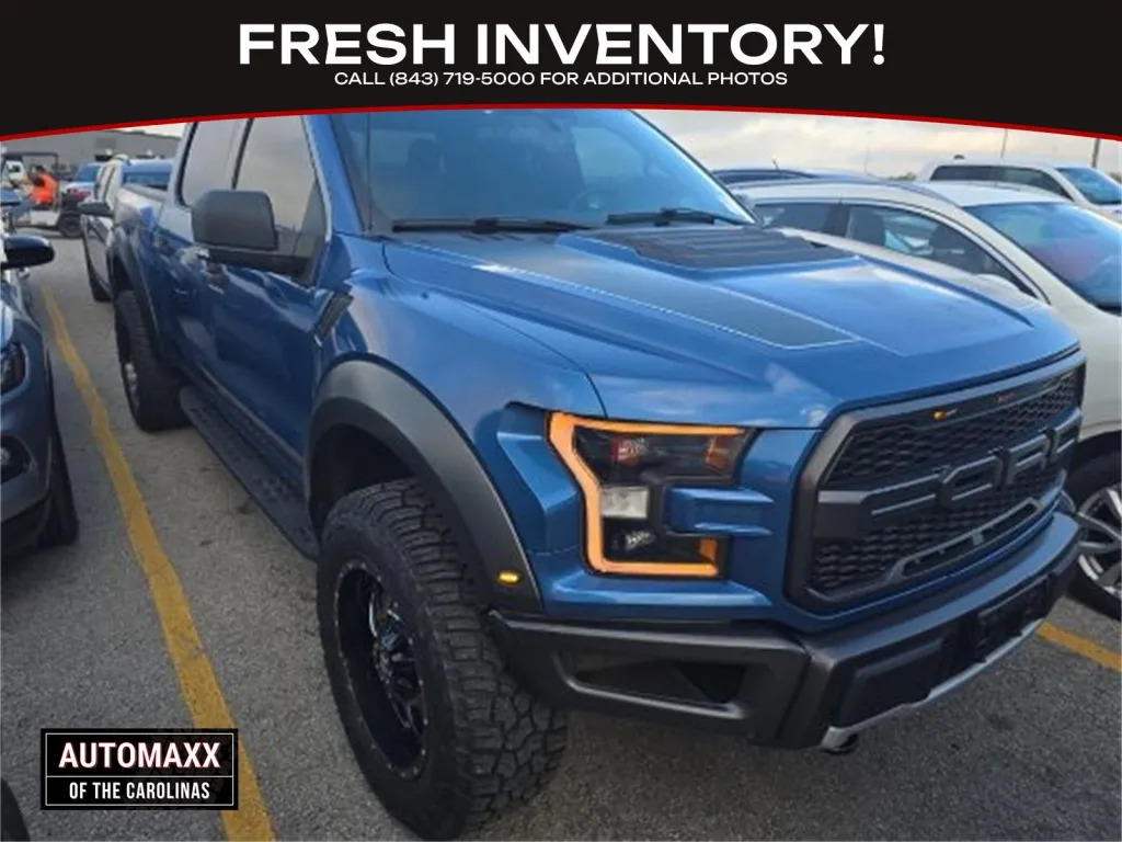 Blue 2020 Ford F-150 Raptor for sale in Summerville, SC