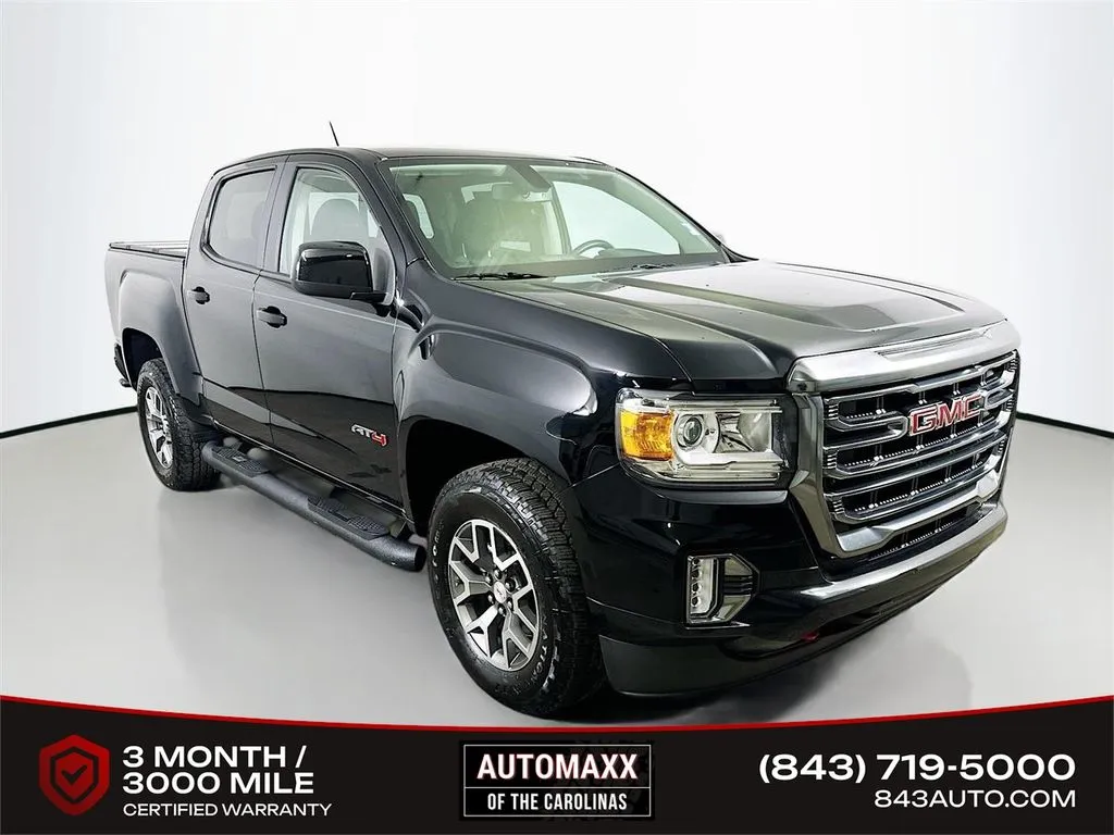 Black 2021 GMC Canyon AT4 w/Cloth for sale in Summerville, SC