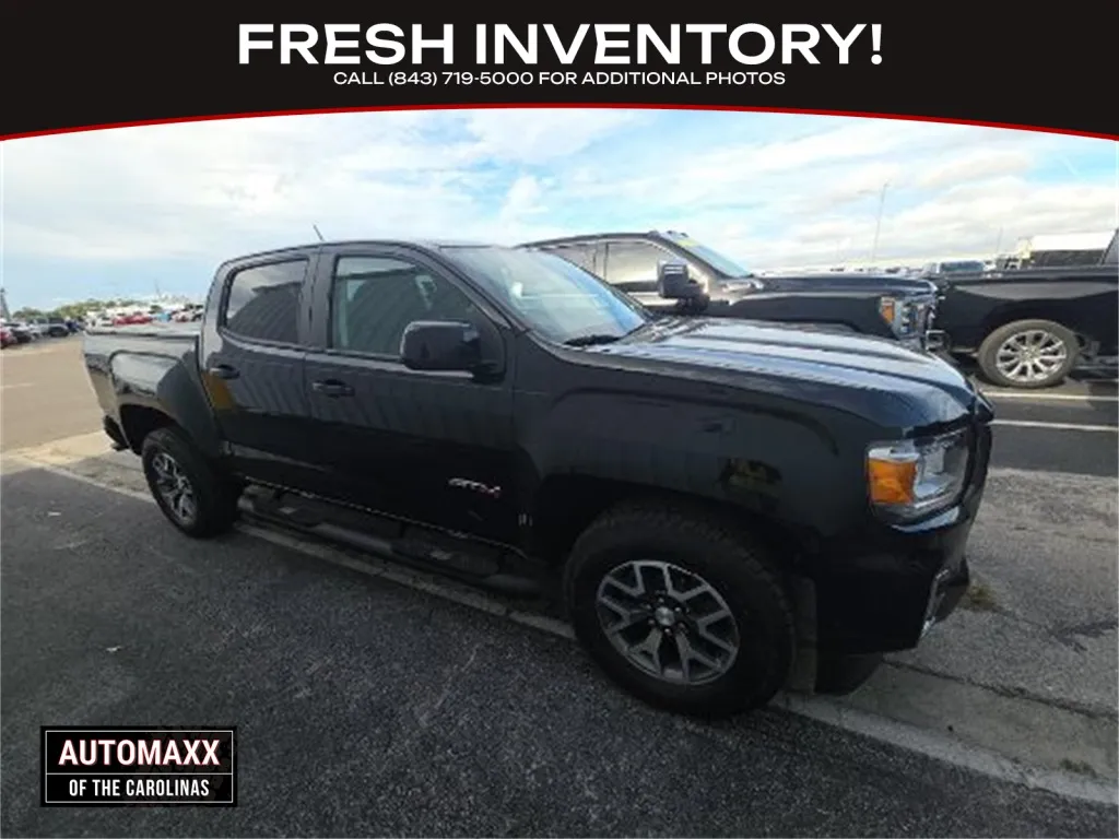 Black 2021 GMC Canyon AT4 w/Cloth for sale in Summerville, SC