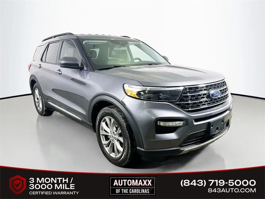 Gray 2021 Ford Explorer XLT for sale in Summerville, SC