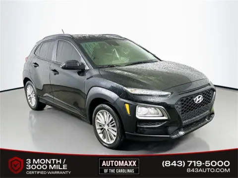 Black 2021 Hyundai Kona SEL for sale in Summerville, SC