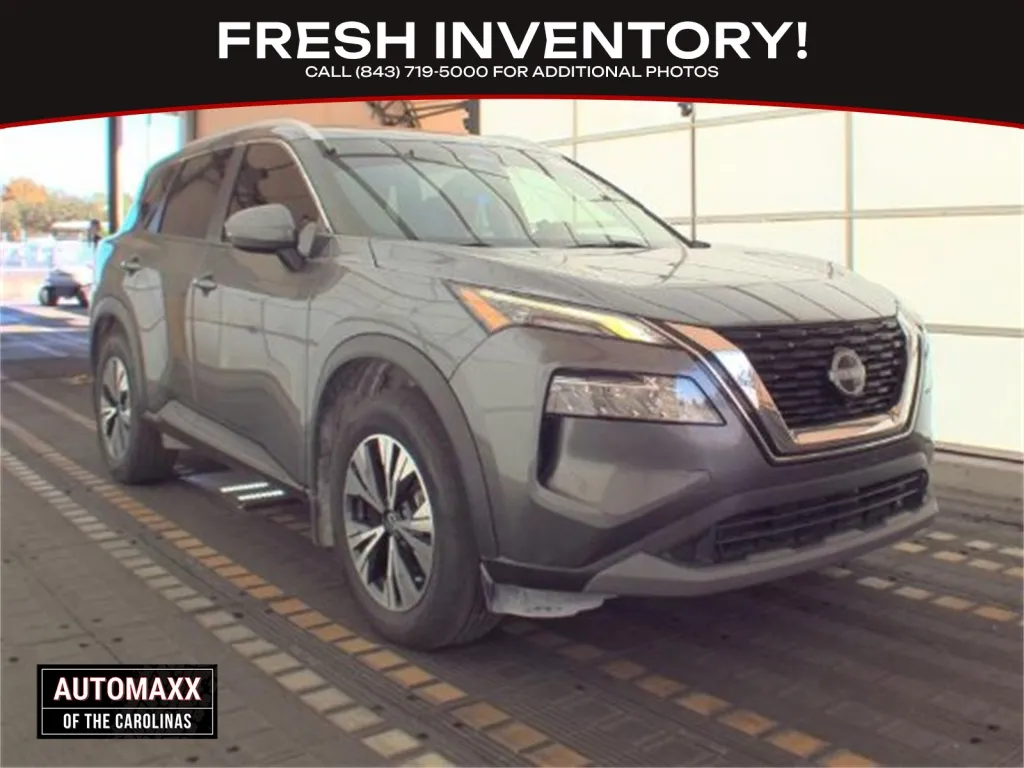 Gray 2022 Nissan Rogue SV for sale in Summerville, SC