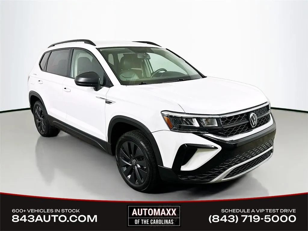 White 2022 Volkswagen Taos 1.5T S for sale in Summerville, SC
