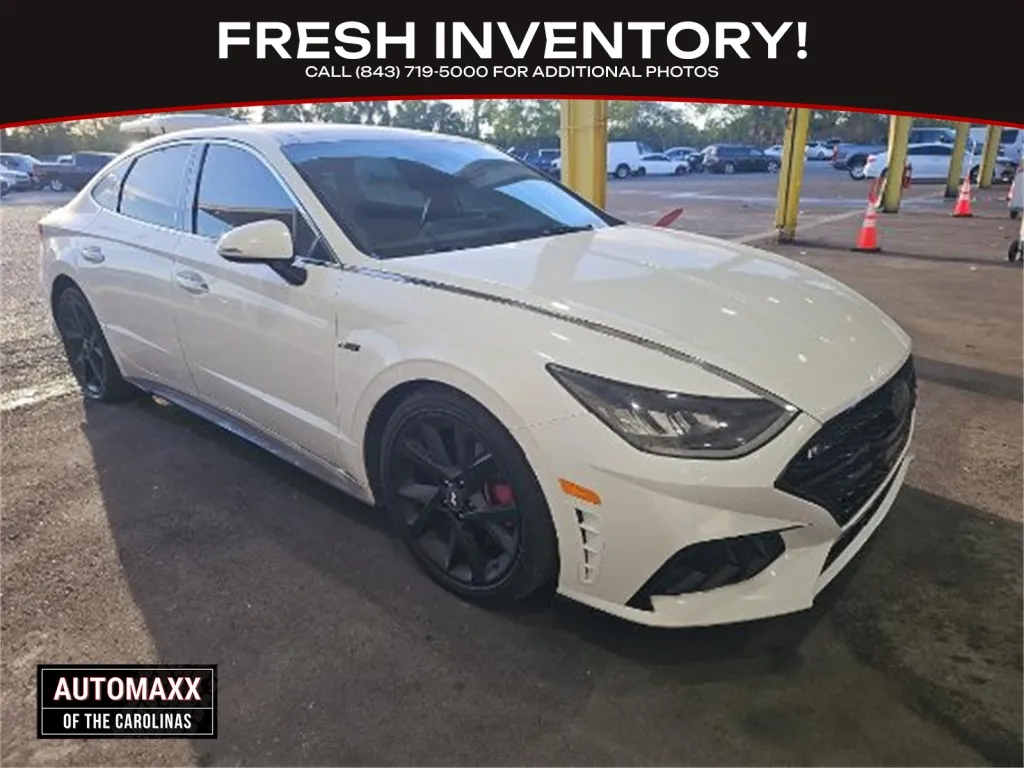 White 2022 Hyundai Sonata N Line for sale in Summerville, SC