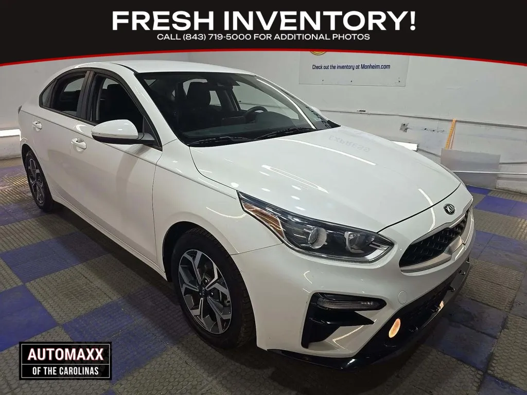 White 2020 Kia Forte LXS for sale in Summerville, SC