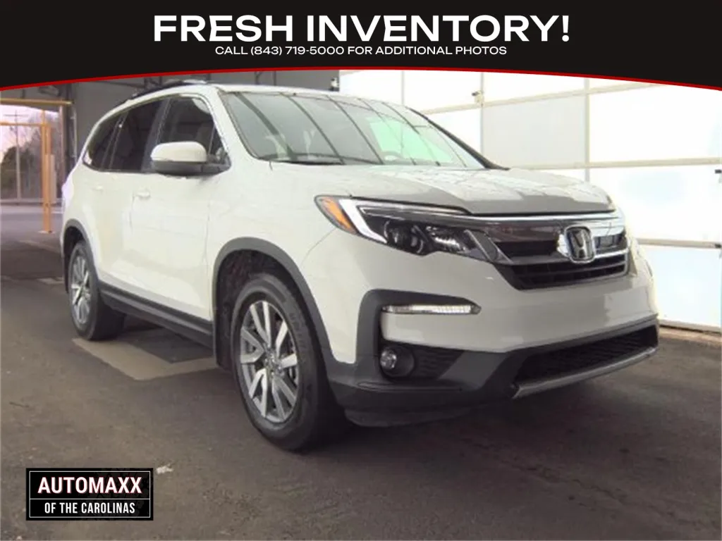 White 2021 Honda Pilot EX-L for sale in Summerville, SC