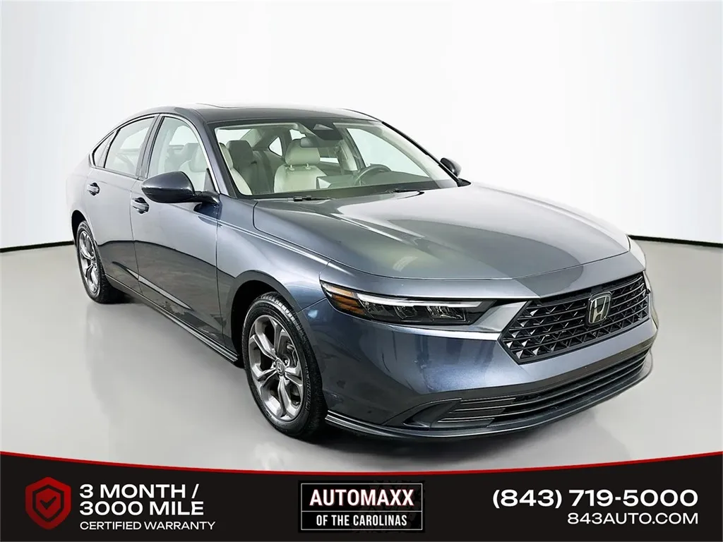Gray 2024 Honda Accord EX for sale in Summerville, SC