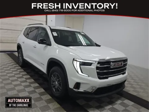 White 2025 GMC Acadia Elevation for sale in Summerville, SC