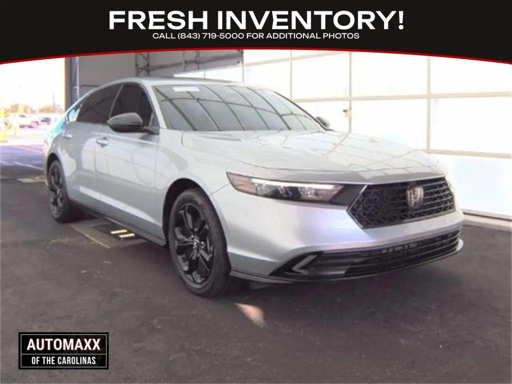 Gray 2025 Honda Accord SE for sale in Summerville, SC