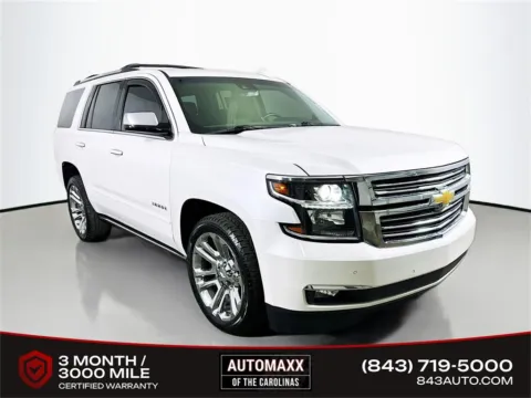 White 2020 Chevrolet Tahoe Premier for sale in Summerville, SC