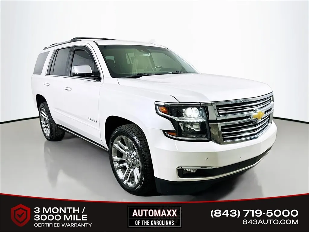White 2020 Chevrolet Tahoe Premier for sale in Summerville, SC