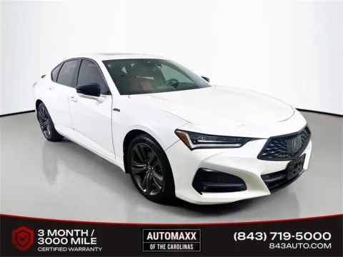 White 2021 Acura TLX A-Spec Package for sale in Summerville, SC