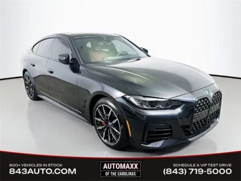 Black 2024 BMW 4 Series 430i Gran Coupe for sale in Summerville, SC