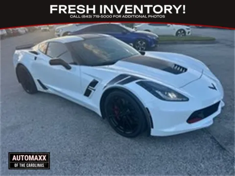 White 2017 Chevrolet Corvette Grand Sport for sale in Summerville, SC