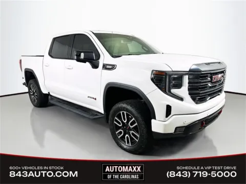 White 2023 GMC Sierra 1500 AT4 for sale in Summerville, SC