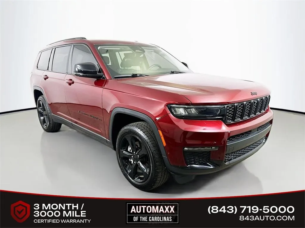Red 2022 Jeep Grand Cherokee L Limited for sale in Summerville, SC