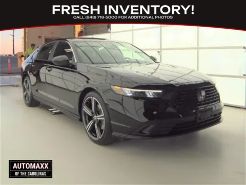 Black 2024 Honda Accord Hybrid Sport for sale in Summerville, SC