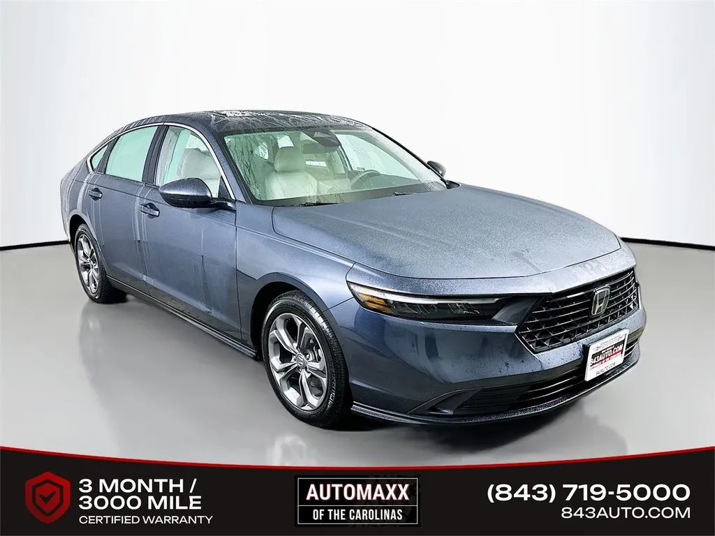 Gray 2024 Honda Accord EX for sale in Summerville, SC
