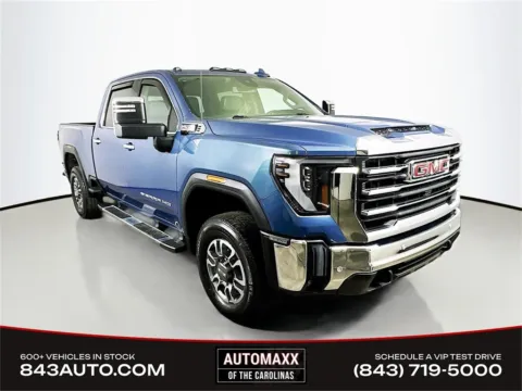 Blue 2024 GMC Sierra 2500HD SLT for sale in Summerville, SC