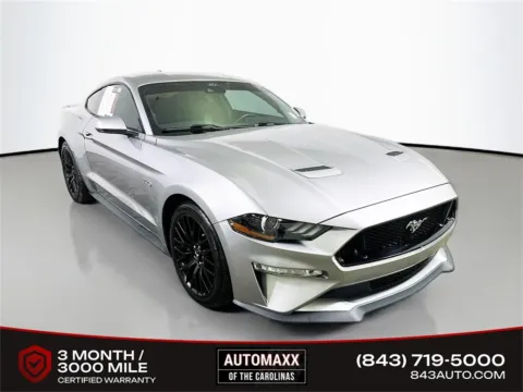 Silver 2021 Ford Mustang GT Premium for sale in Summerville, SC