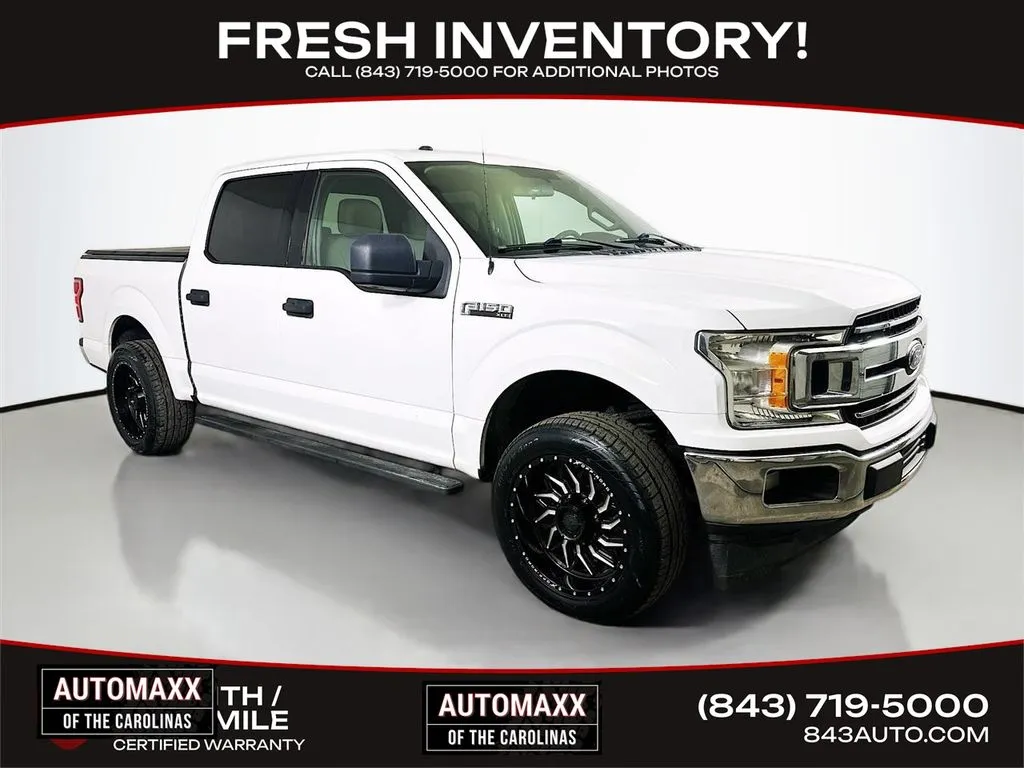 White 2018 Ford F-150 XLT for sale in Summerville, SC