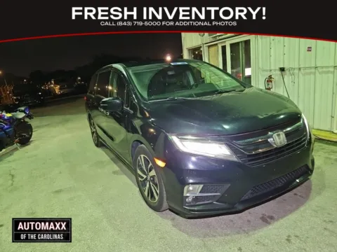 Black 2019 Honda Odyssey Elite for sale in Summerville, SC
