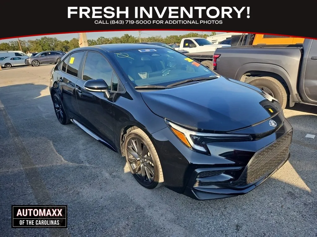 Black 2024 Toyota Corolla SE for sale in Summerville, SC