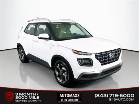 White 2024 Hyundai Venue SEL for sale in Summerville, SC