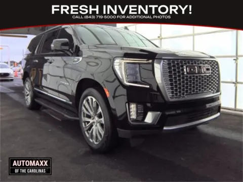 Black 2021 GMC Yukon XL Denali for sale in Summerville, SC