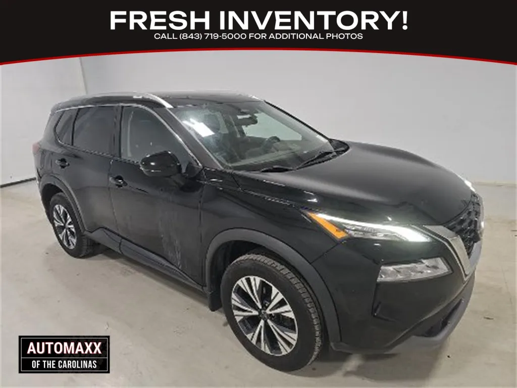 Black 2023 Nissan Rogue SV for sale in Summerville, SC