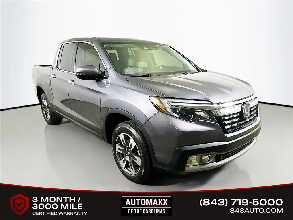 Gray 2018 Honda Ridgeline RTL-E for sale in Summerville, SC
