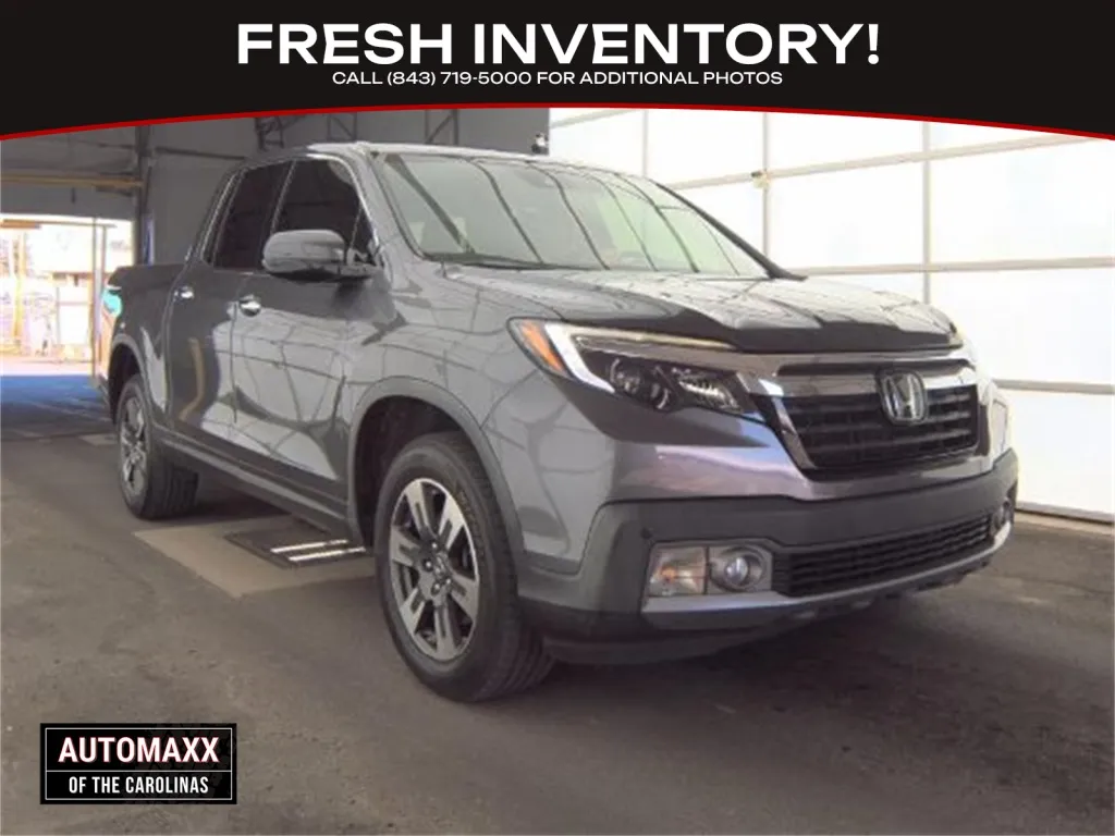 Gray 2018 Honda Ridgeline RTL-E for sale in Summerville, SC