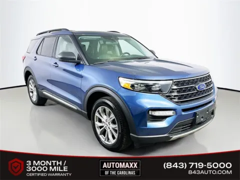 Blue 2020 Ford Explorer XLT for sale in Summerville, SC