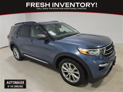 Blue 2020 Ford Explorer XLT for sale in Summerville, SC