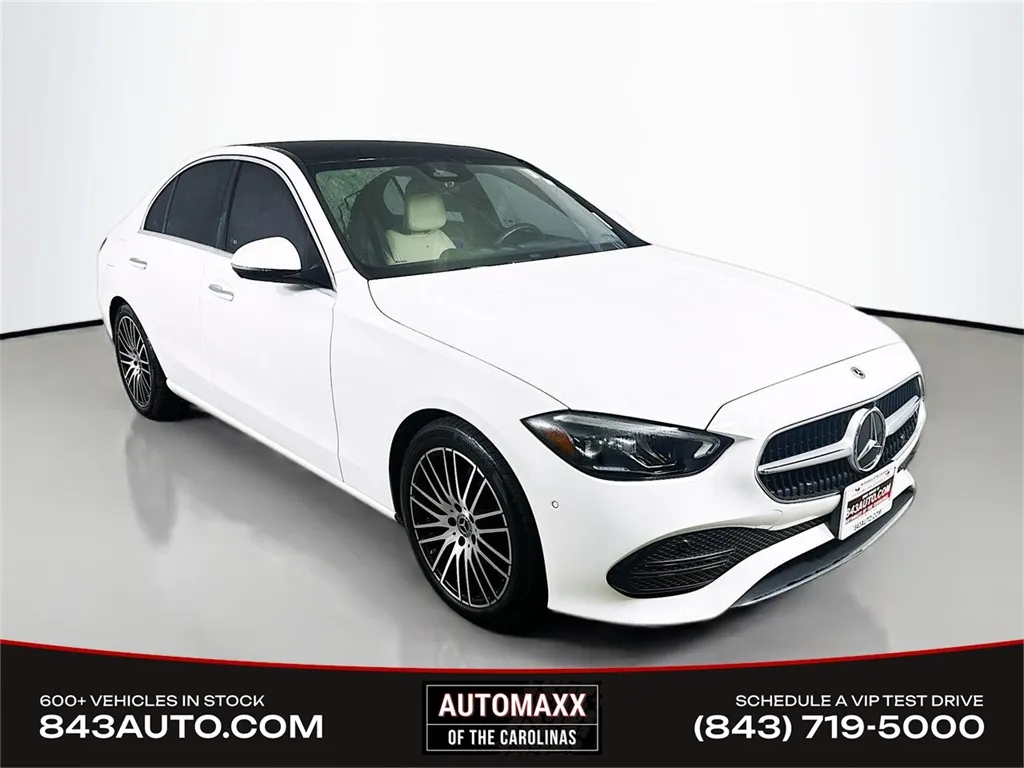 White 2022 Mercedes-Benz C-Class C 300 for sale in Summerville, SC