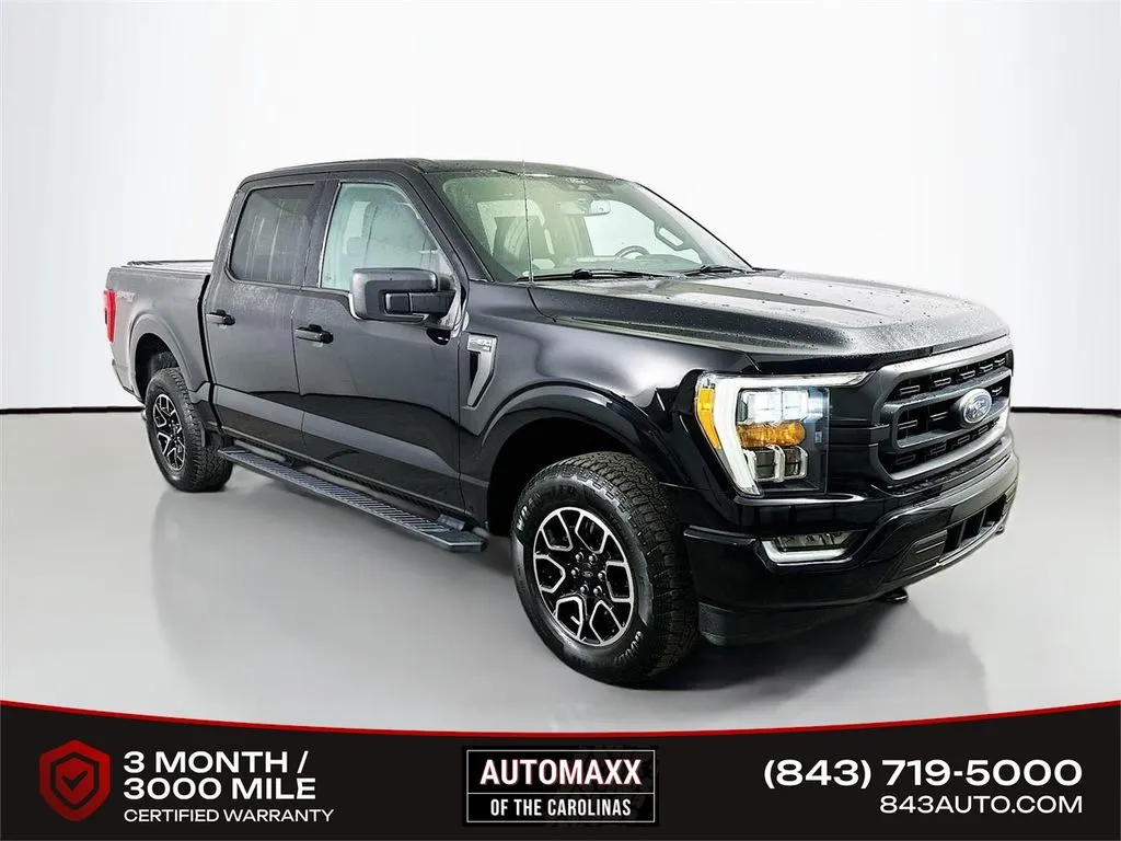 Black 2022 Ford F-150 XLT for sale in Summerville, SC