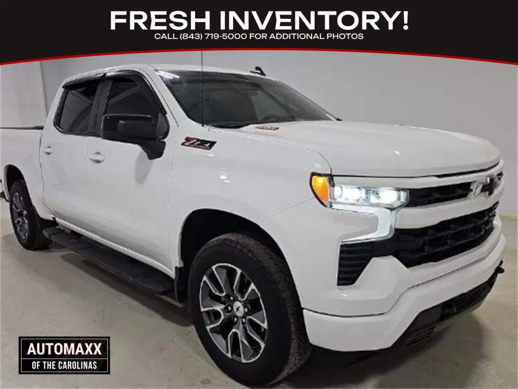 White 2023 Chevrolet Silverado 1500 RST for sale in Summerville, SC