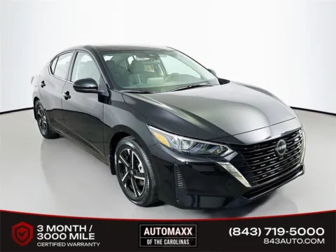Black 2024 Nissan Sentra SV for sale in Summerville, SC