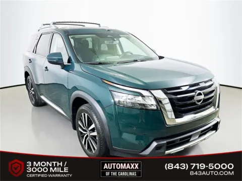 Green 2024 Nissan Pathfinder Platinum for sale in Summerville, SC