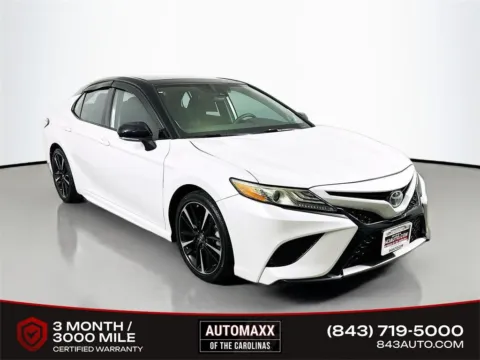 White 2019 Toyota Camry XSE for sale in Summerville, SC
