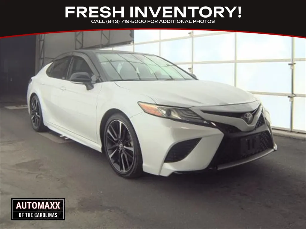 White 2019 Toyota Camry XSE for sale in Summerville, SC