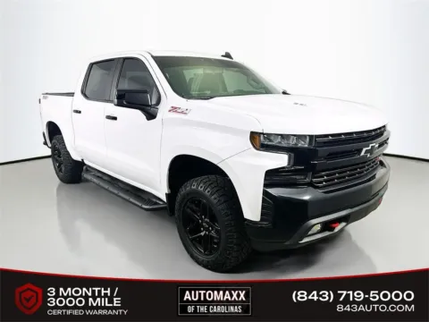 White 2021 Chevrolet Silverado 1500 LT Trail Boss for sale in Summerville, SC