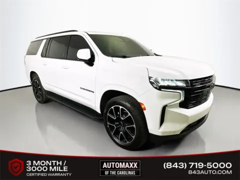 White 2022 Chevrolet Suburban RST for sale in Summerville, SC