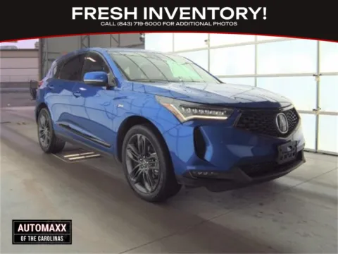 Blue 2023 Acura RDX A-Spec Package for sale in Summerville, SC
